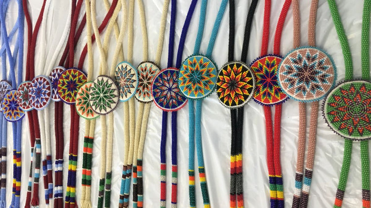 Beaded Bolo Tie