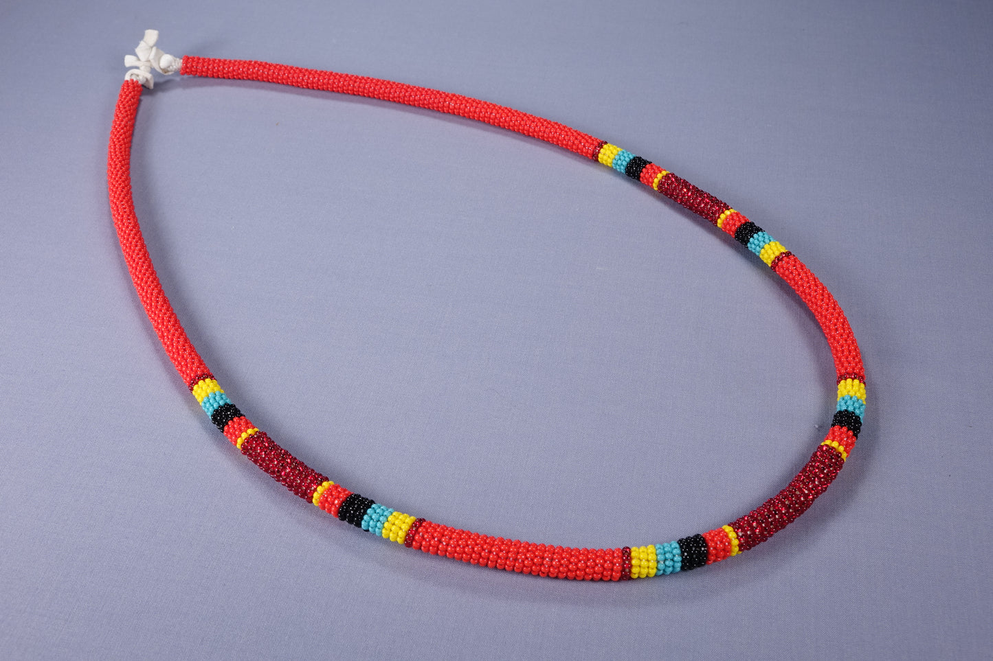 Beaded Rope Style Necklace 28 inch