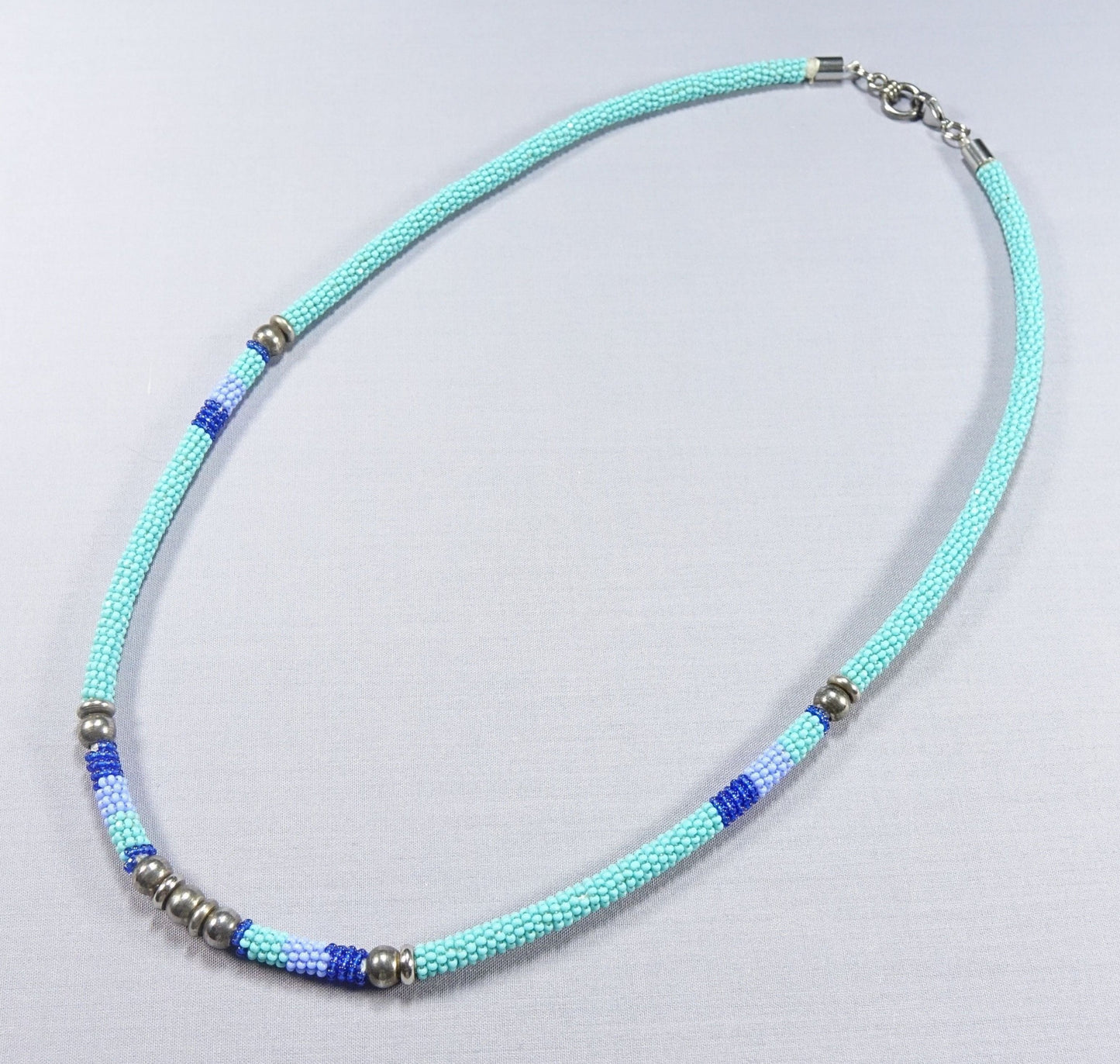 Beaded Choker Necklace 22 inch - Live Auction