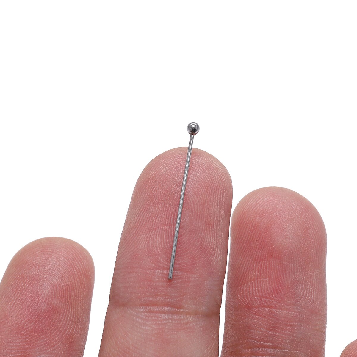 100Pcs/Lot Stainless Steel Headpin - Eye Pins - Flat Head Pins