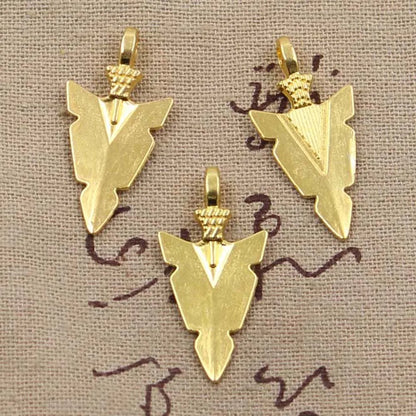 20pcs Charms Indian Arrowhead Dagger 28x15mm Handmade Pendant Making fit,Vintage TibetanBronze,DIY For Necklace