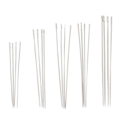 Pandahall Bags 25pcs 52x0.5mm Steel Beading Sewing Needle