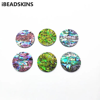 30pcs Shell Round w/ Acrylic Back