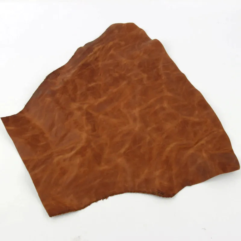 1.2mm  Natural Cow Skin Leather Crazy Horse Leather Color Genuine Leather for Diy Leather Craft for Belt Wallet Bag