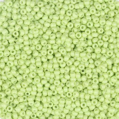 11/0 Czech Glass Seed Beads Fluorescent & Pearly Boxed Beads 35grams