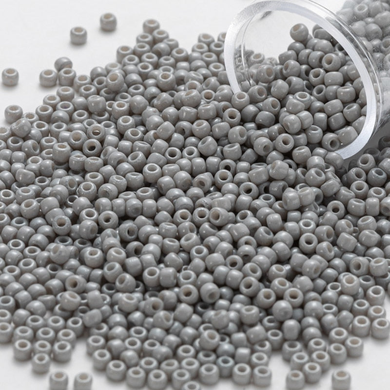 11/0 2mm Japanese Glass Round Seed Beads Opaque 20grams