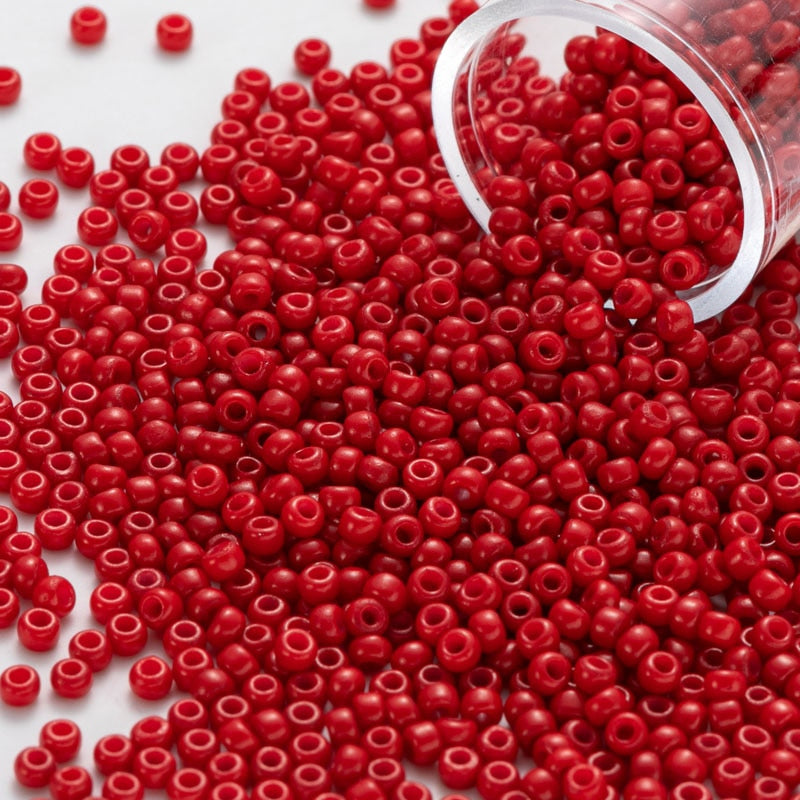 11/0 2mm Japanese Glass Round Seed Beads Opaque 20grams