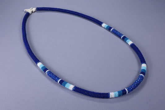 Beaded Rope Style Necklace 28 inch